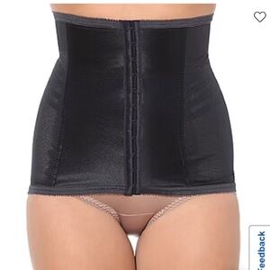 High-Waist Black Waist Cincher Shapewear